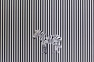 ZEBRAPLAKAT GRUPPE ZEBRA: Peter Nagel und Dieter Asmus, Limited Edition