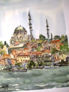 Ansicht von Istanbul