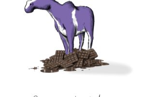 MOOSE AU CHOCOLAT: Print, Signiert, Carlo Büchner