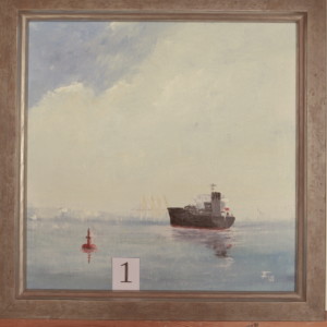 Schiff vor Teufelsbrück