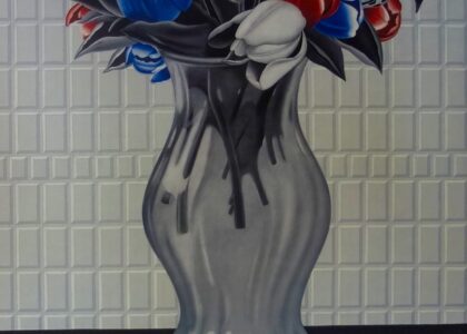 TULPENSTRAUSS: Lithografie, Gruppe ZEBRA, Peter Nagel
