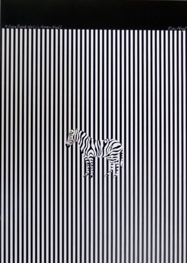 Zebraplakat – Peter Nagel, Dieter Asmus