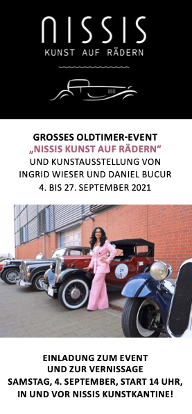 Großes Oldtimer-Event "Nissis Kunst auf Rädern" und Kunstausstellung von Ingrid Wieser und Daniel Bucur 55