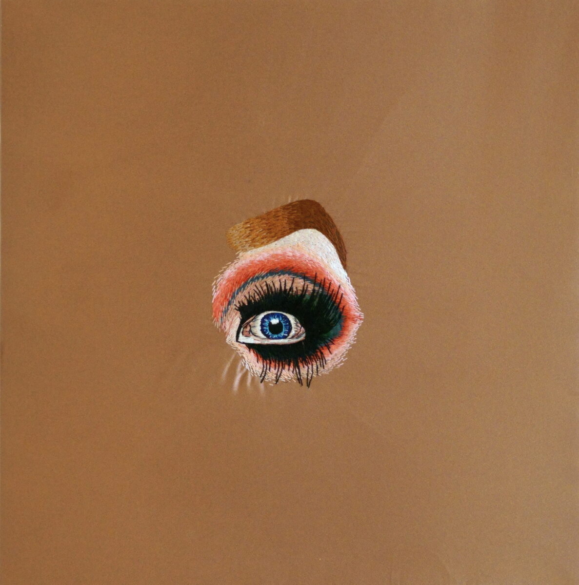 auge gestickt von frances goodman