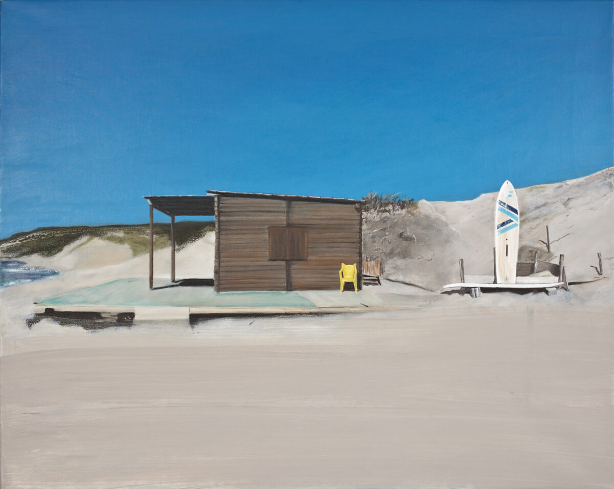 spiaggia rena majore II acryl, öl auf leinwand von bernd harms