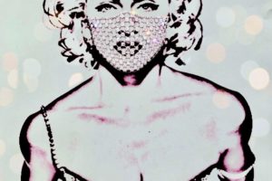 MADONNAS DIAMONDS: Kunstdruck auf Alu Dibond glänzend, 40×30 cm, Maribel Brandis