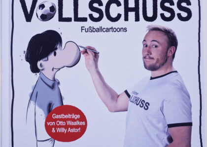 VOLLSCHUSS: Fußball | Cartoons, Buch, Carlo Büchner (Otto Walkes und Willy Astor)