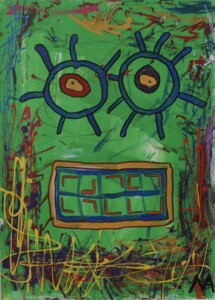 Green Face