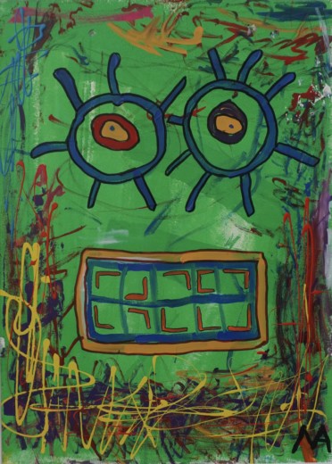 Green Face