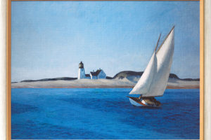 Edward Hopper: Bild „The Long Leg“ (1930), Gerahmt