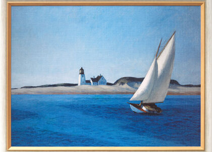 Edward Hopper: Bild „The long leg“ (1930), gerahmt
