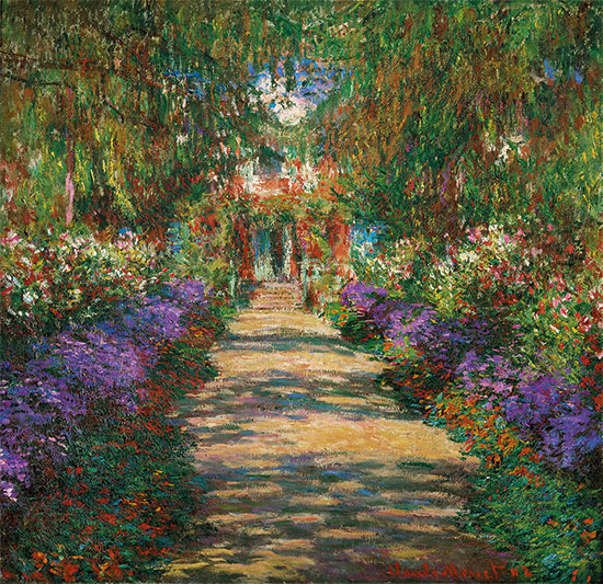 Claude Monet: Bild „Garten in Giverny“ (1902)