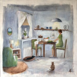 cosy afternoon on a rainy sunday