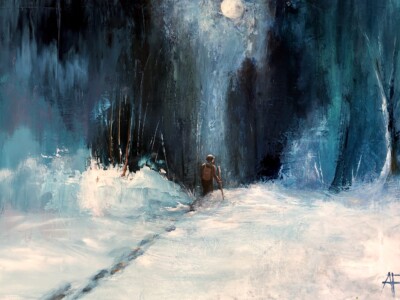 into the blue