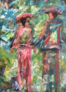 Couple en campagne