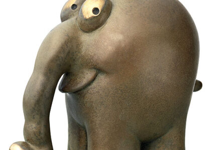 Otto Waalkes: Skulptur „Ottifant“, Bronze