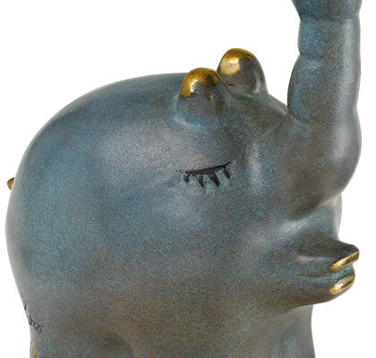 Otto Waalkes: Skulptur „Ottifant – in Love – Jubiläums-Edition“, Bronze