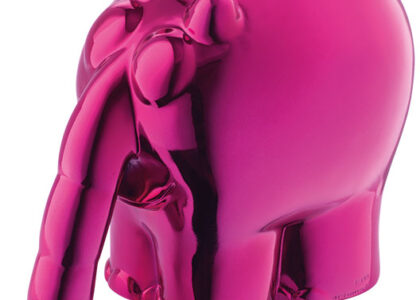 Otto Waalkes: Skulptur „Ottifant“, Version in Kunstguss Metallic-Pink